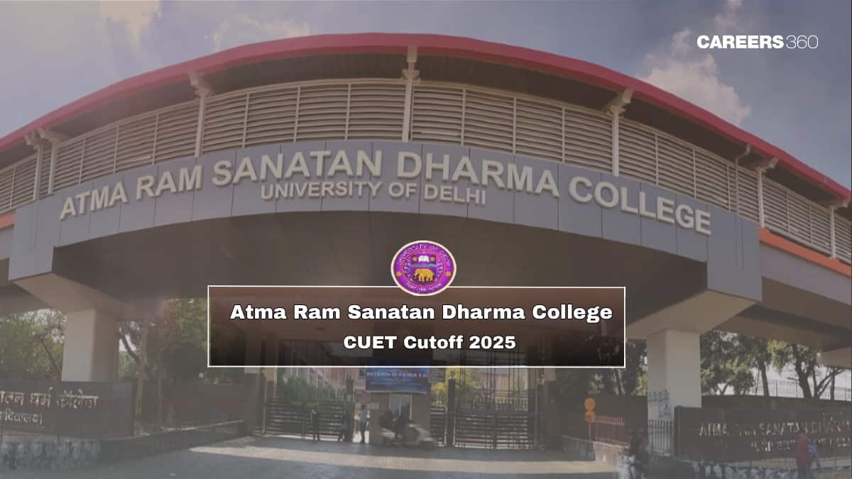 CUET ARSD College Cut Off 2025, Check Category-wise and Previous Year Cutoff Marks