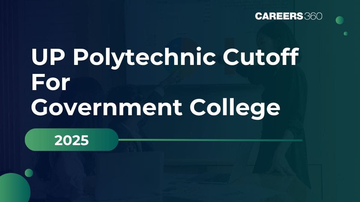 UP Polytechnic Cut Off For Government College 2025 -Check JEECUP Category-Wise Ranks