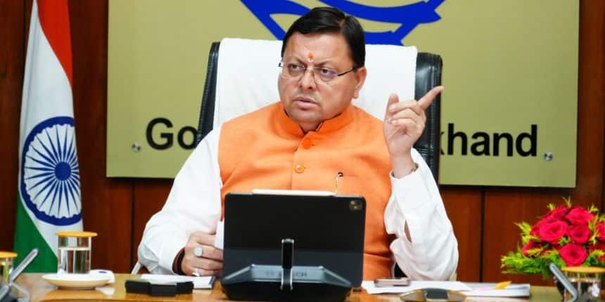 सीएम पुष्कर धामी ने अल्पसंख्यक छात्रवृत्ति योजना में कथित अनियमितताओं की जांच के लिए एसआईटी के गठन का निर्देश दिया। (इमेज-आधिकारिक एक्स/पुष्कर धामी)