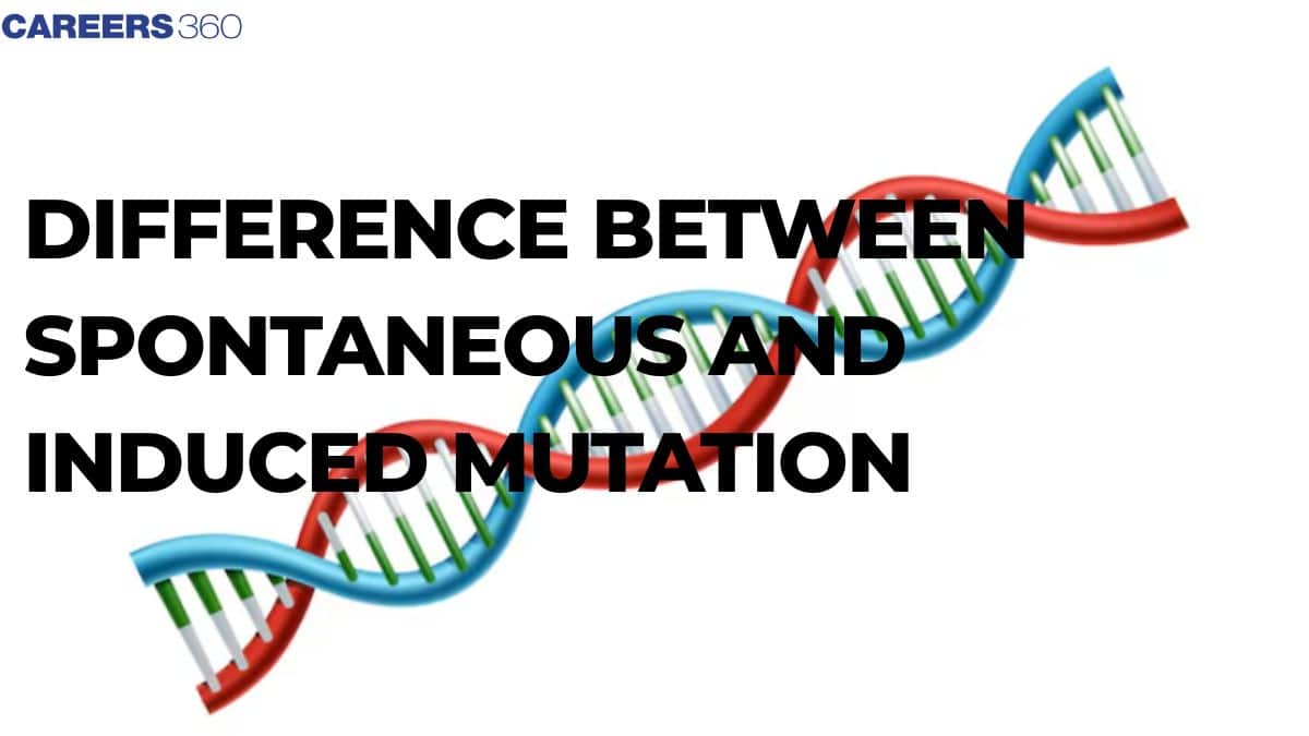 Difference Between Spontaneous and Induced Mutation