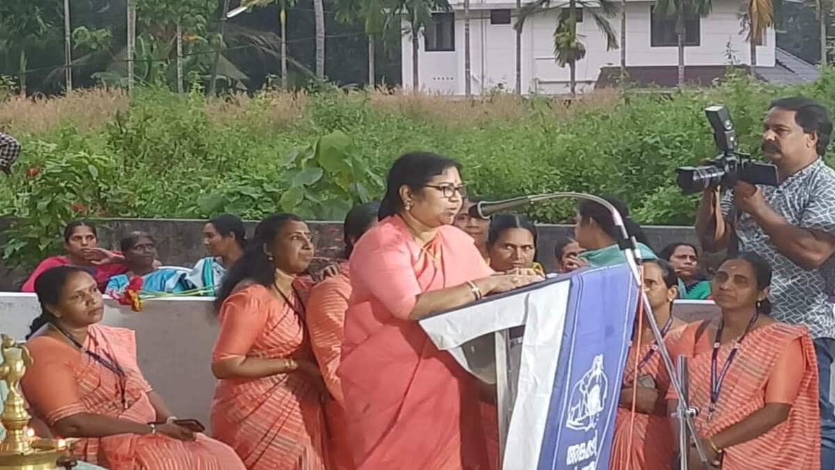 Minister Bindu said efforts to turn inclusive institutions into Hindu Rashtra training grounds will not be allowed. (Image: X account/ Dr R Bindu)