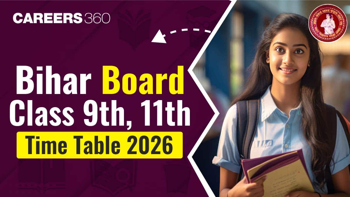 Bihar Board Class 9th, 11th Time Table 2025: Check Exam Dates Here