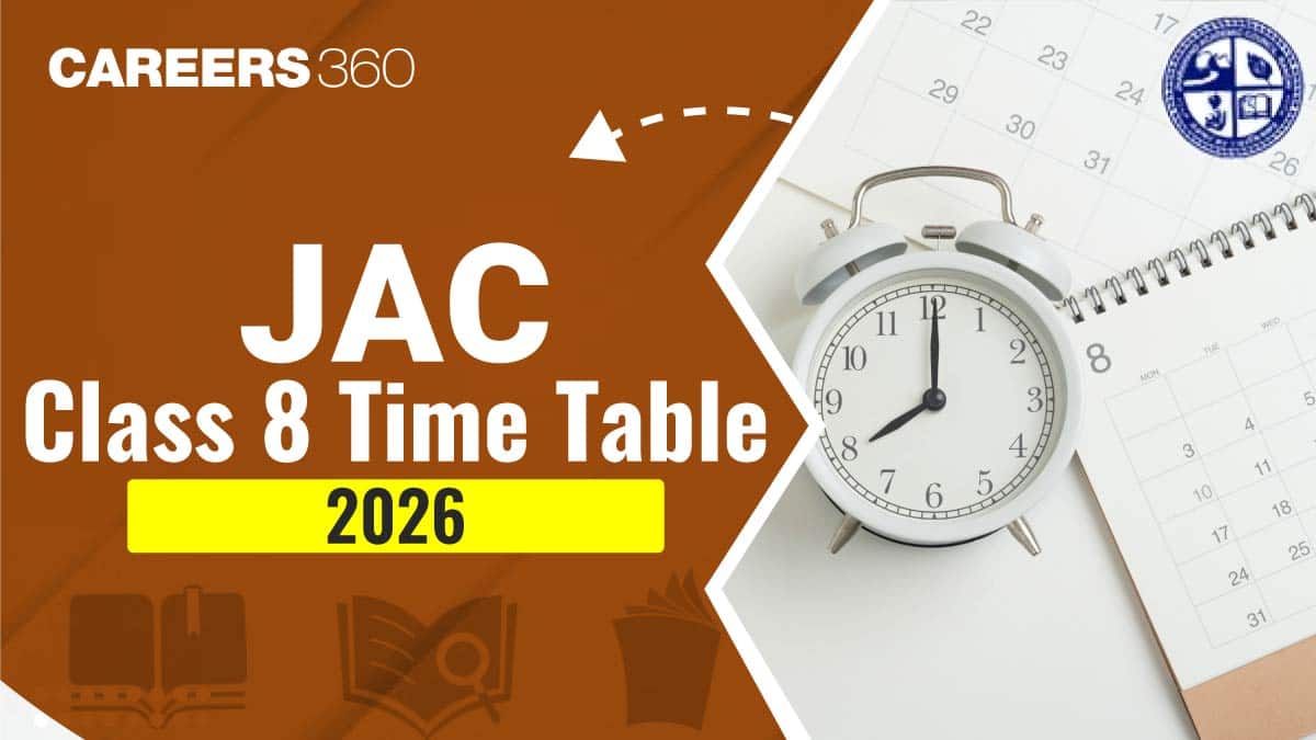 JAC 8th Board Exam Date 2026, Check Jharkhand Class 8 Time Table