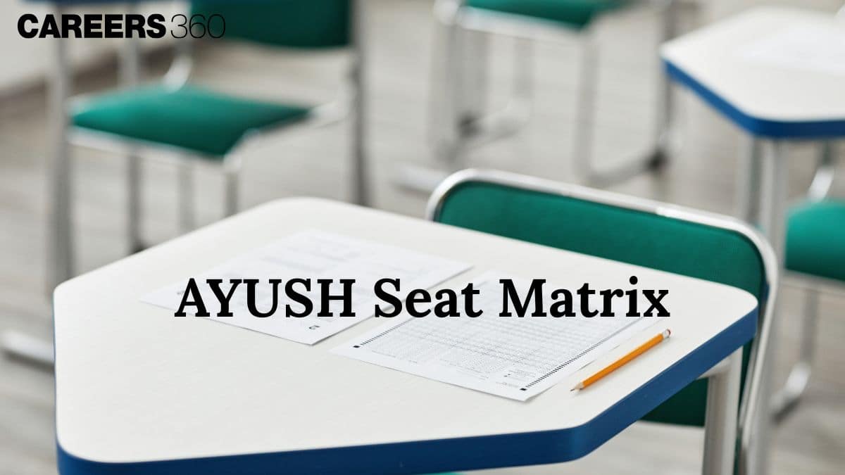AYUSH NEET Seat Matrix 2025: Check Seat Matrix for BAMS, BHMS