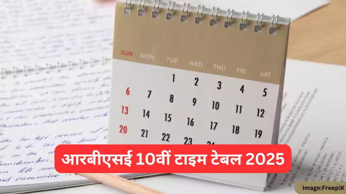 आरबीएसई 10वीं टाइम टेबल 2026 (RBSE 10th Time Table 2026) - राजस्थान बोर्ड 10वीं परीक्षा तिथि