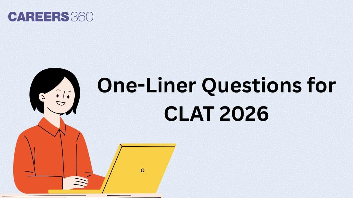 Important One-Liner Questions for CLAT 2026