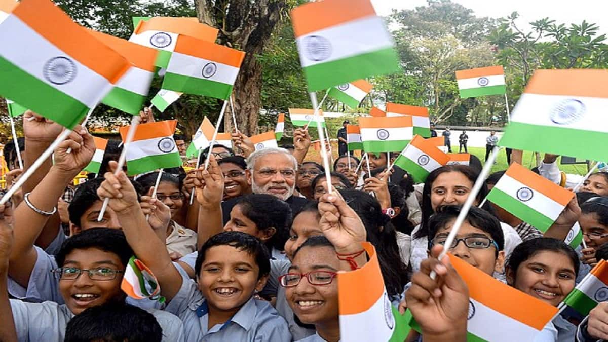 Happy 79th Independence Day: 30 tribal students from Andaman witness celebrations; PM Modi greets nation