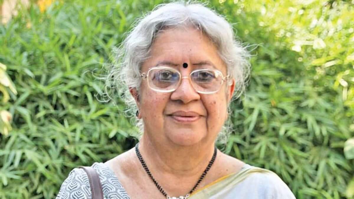 Former Manonmaniam Sundaranar University Vice Chancellor V Vasanthi Devi died of cardiac arrest. (Image: official X account/தமிழச்சி)
