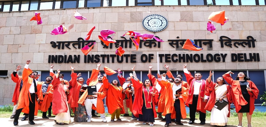 IIT Delhi 56th Convocation: Among the graduates, Chandan Godara, a 20-year old student was the youngest, while Gopal Krishan Taneja, a 60-year-old PhD scholar was the oldest. (image source: Official)