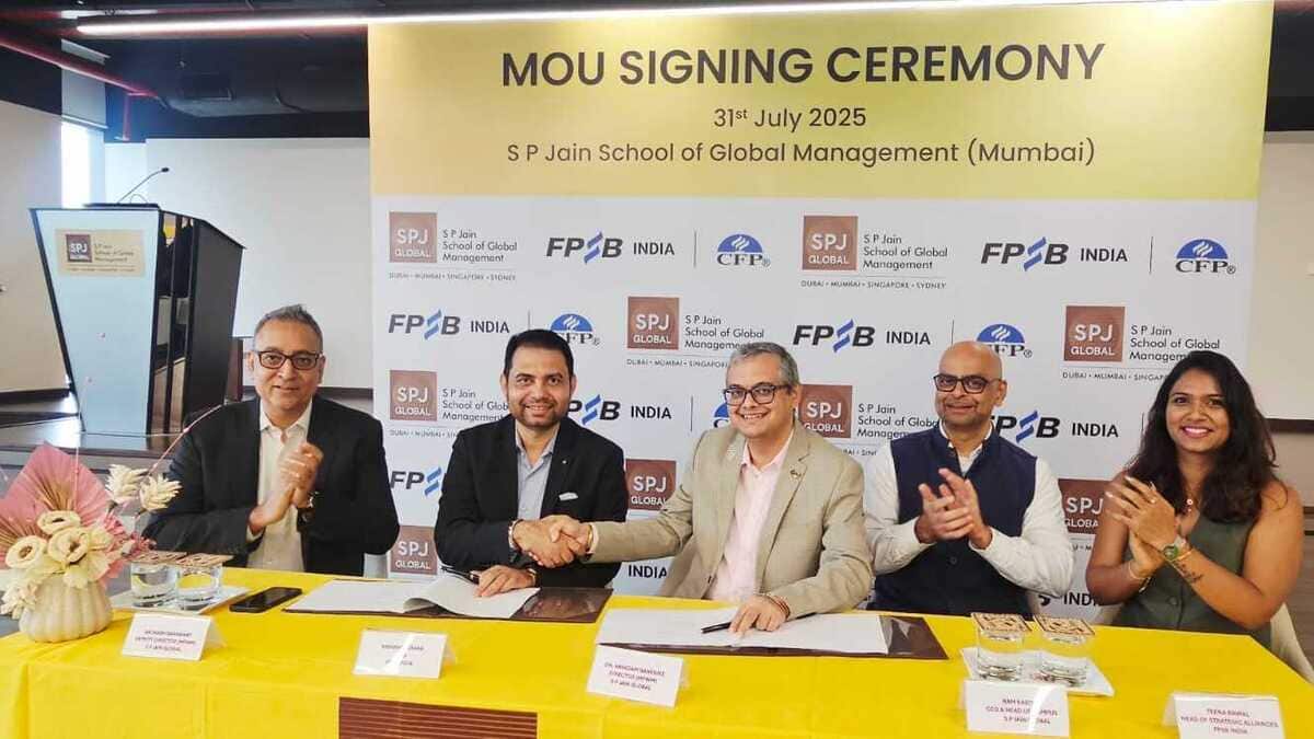 SP Jain School of Global Management to launch Master’s Applied Finance with CFP accreditation