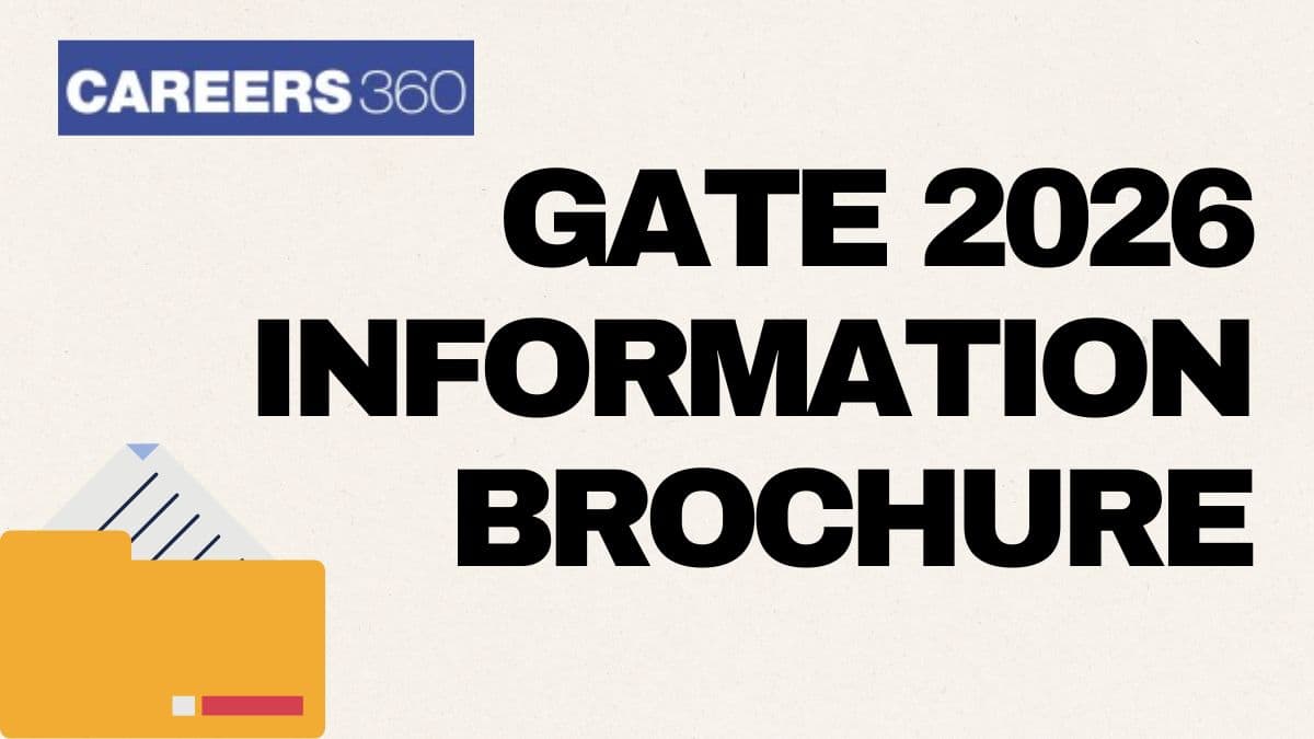 GATE Information Brochure Out at gate2026.iitg.ac.in - Download PDF