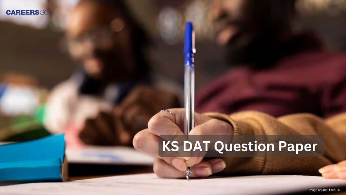KS DAT Question Paper 2025: Check KS DAT Previous Year Question Paper