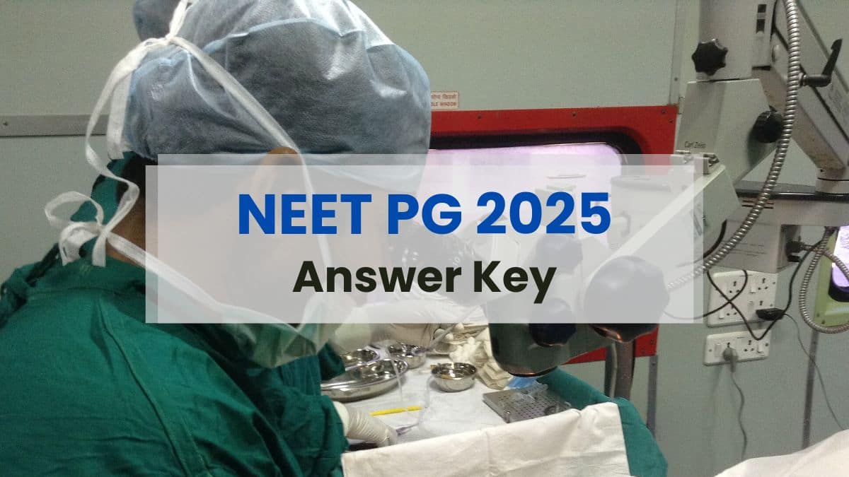 NEET PG Answer Key 2025 LIVE: Response sheets shortly for 2.42 lakh; cut-off, qualifying marks