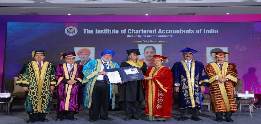 ICAI hosts convocation ceremony. (Image: ICAI official press release)