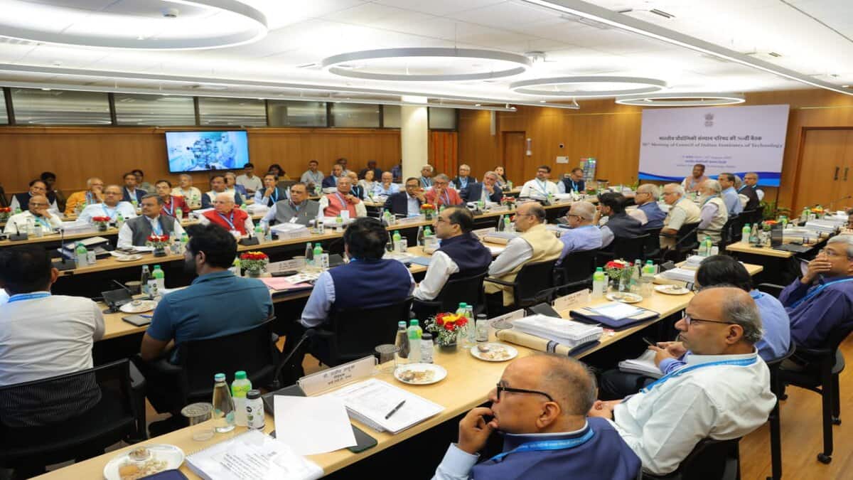 IIT Council meets after two years to discuss accreditation, curriculum reforms, research, and student welfare across 23 IITs. (Image:  Dharmendra Pradhan/X account)
