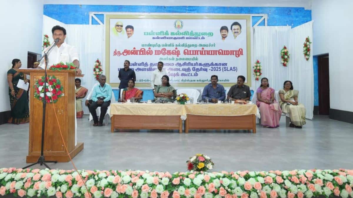 SLAS 2025: Tamil Nadu students get just 38 in Class 8 Maths, 37 in Science; scores drop as classes progress