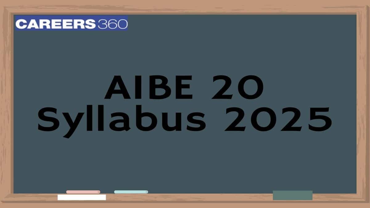 AIBE 20 Syllabus 2025: Check Subject-wise Syllabus