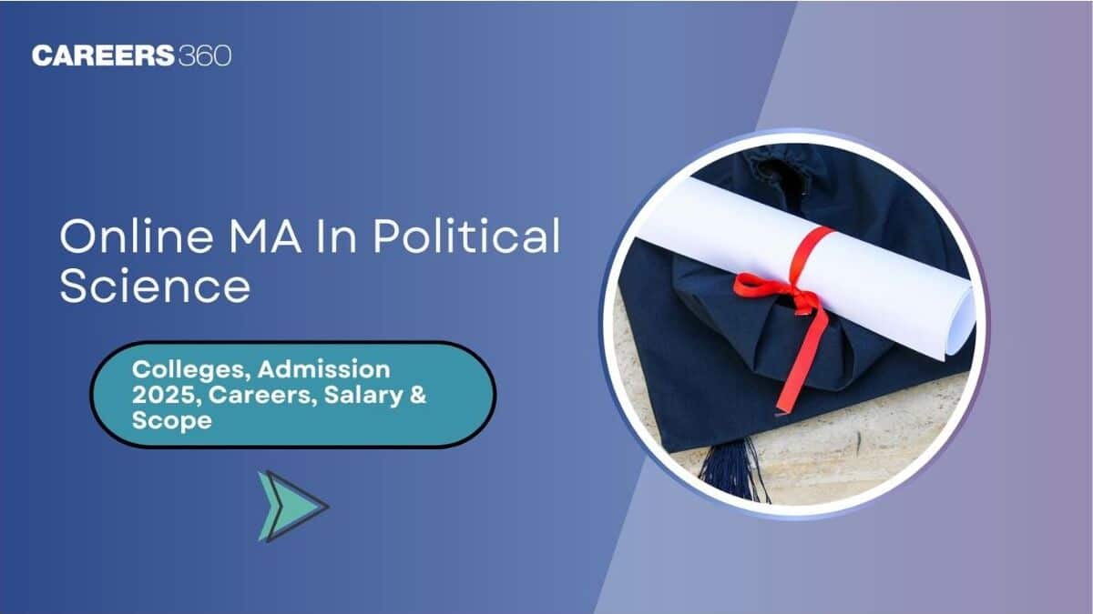 Online MA in Political Science: Fees, Top Colleges, Admission 2025, Career, Salary & Scope