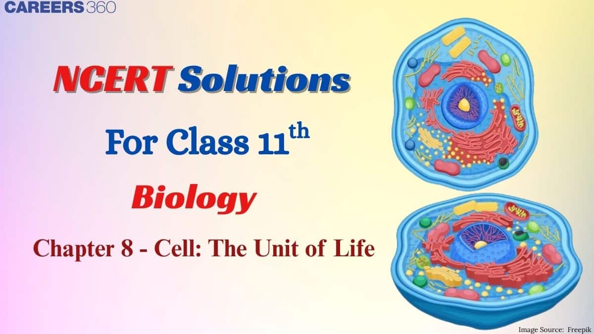 NCERT Solutions for Class 11 Biology Chapter 8 – Cell: The Unit of Life ...