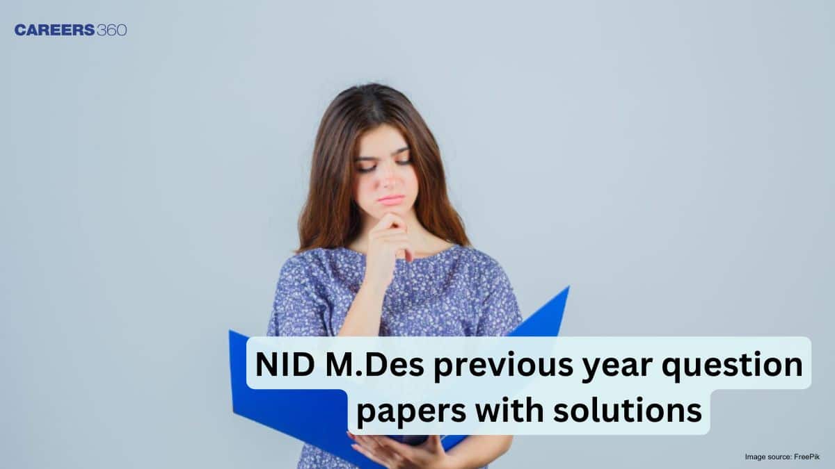 NID MDes Previous Year Question Papers with Solution (Part A & B)