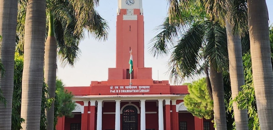 IARI New Delhi maintains the pinnacle position, underscoring its pioneering research and educational leadership, says former ICAR DDG RC Agarwal. (Image: IARI website)