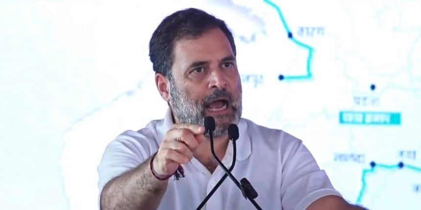 राहुल ने कहा कि,  युवाओं की उम्मीदों को तोड़ना और उन्हें हताश करना इस सरकार की पहचान बन चुकी है। (स्त्रोत-एक्स/राहुल गांधी)