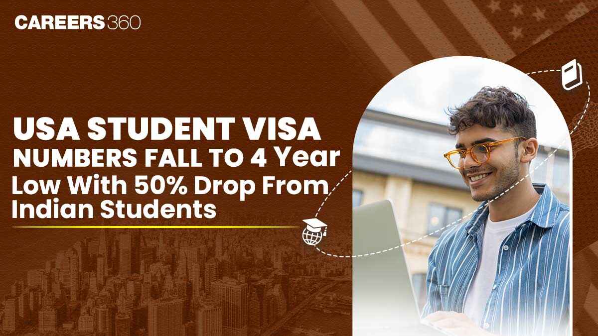 USA Student Visa Numbers Fall To 4 Year Low With 50% Drop From Indian Students