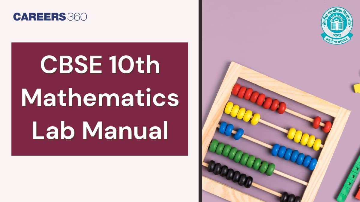 CBSE Class 10 Maths Lab Manual 2026 Free PDF - Activity, Practical, Experiment