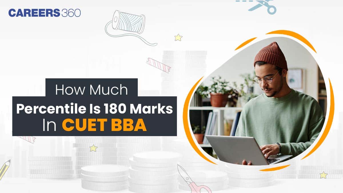 How Much Percentile is 180 Marks in CUET BBA?