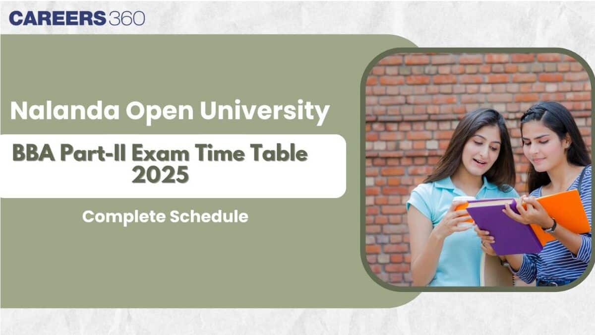 Nalanda Open University BBA Part-II Exam Time Table 2025: Complete Schedule