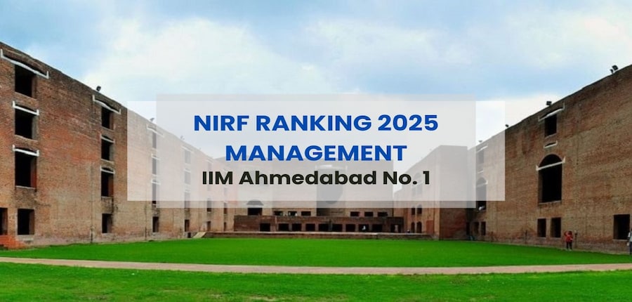 IIM Ahmedabad continues to hold the first position in the NIRF 2025 management rankings. (Image: Official website)