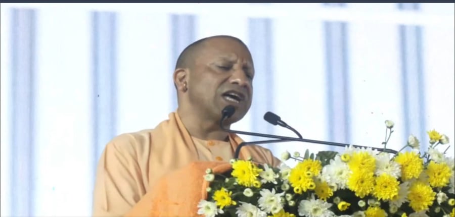 From just five students in its first school at Pakkibagh in Gorakhpur, the network has now expanded to 12,000 schools, UP CM said. (Image source: Official X account of UP CM)