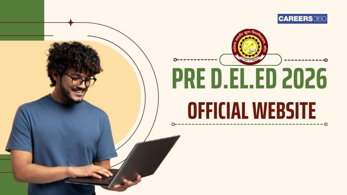 Pre DElEd 2026 Official Website: Link, Login, Apply Here