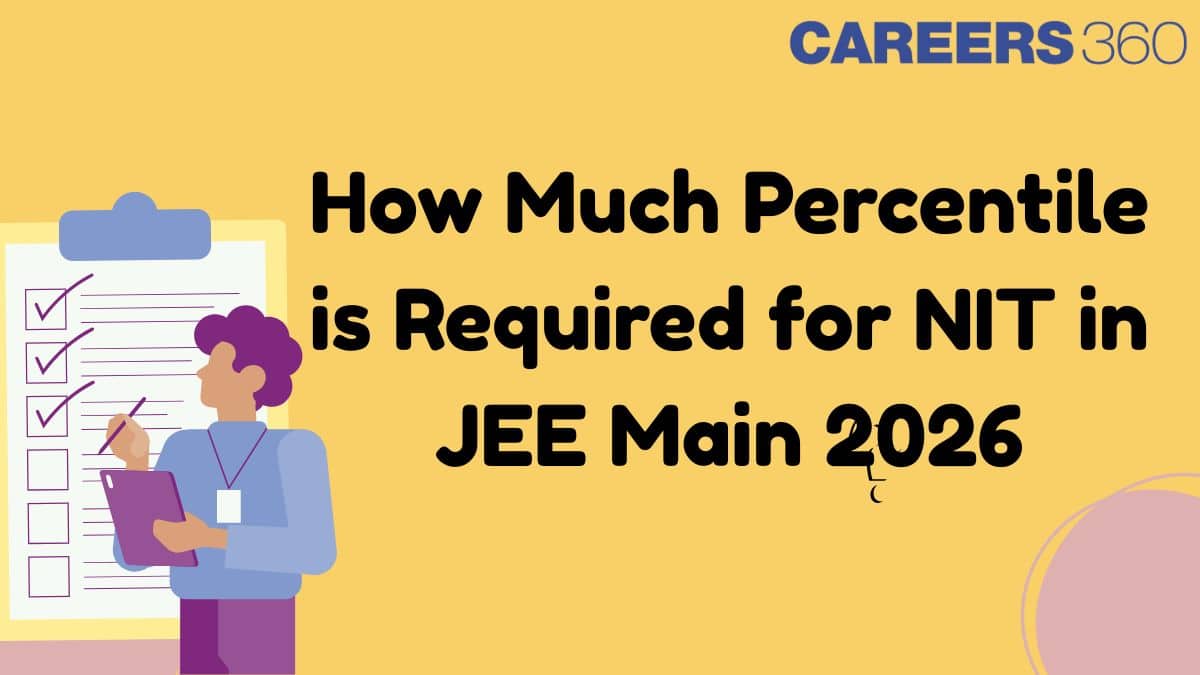 How Much Percentile is Required for NIT in JEE Main 2026 to Get BTech ...