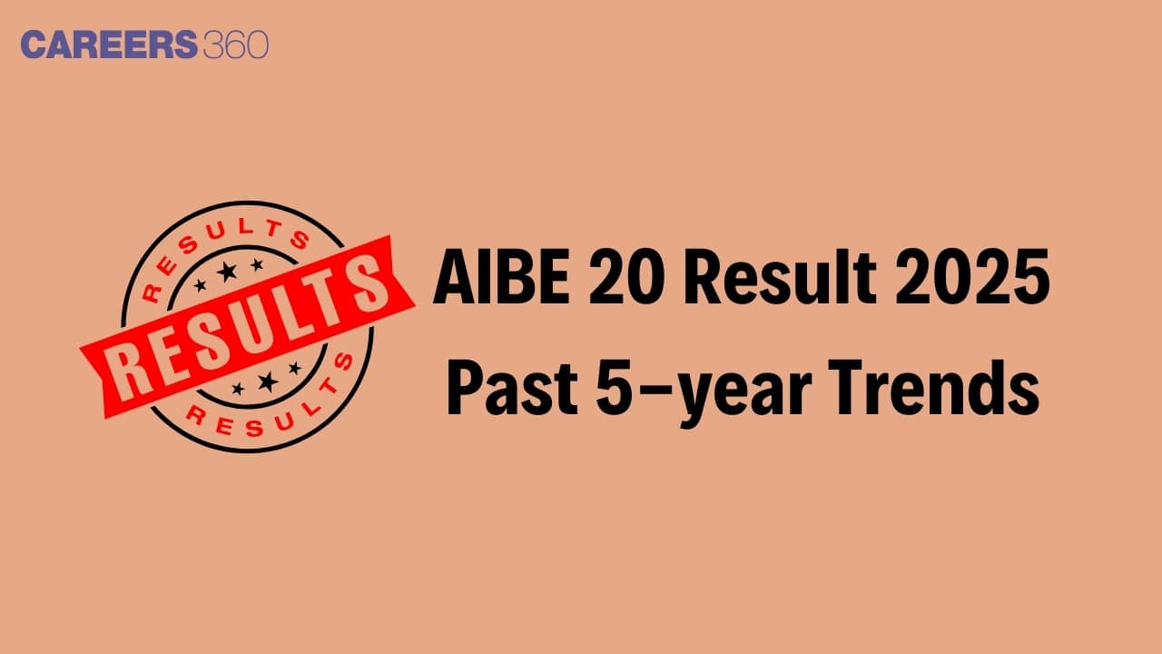 AIBE 20 Result 2025: Past 5-year Trends