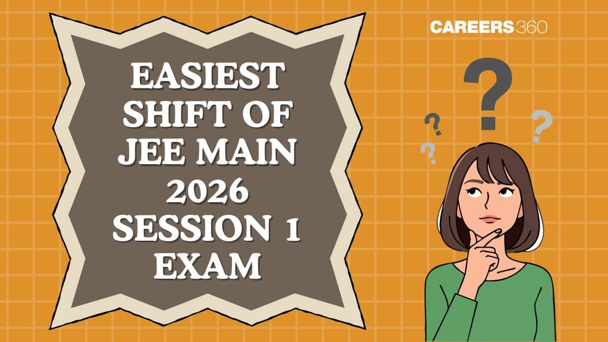 Easiest Shift of JEE Main 2026 Session 1 Exam: Shift Wise Paper Analysis