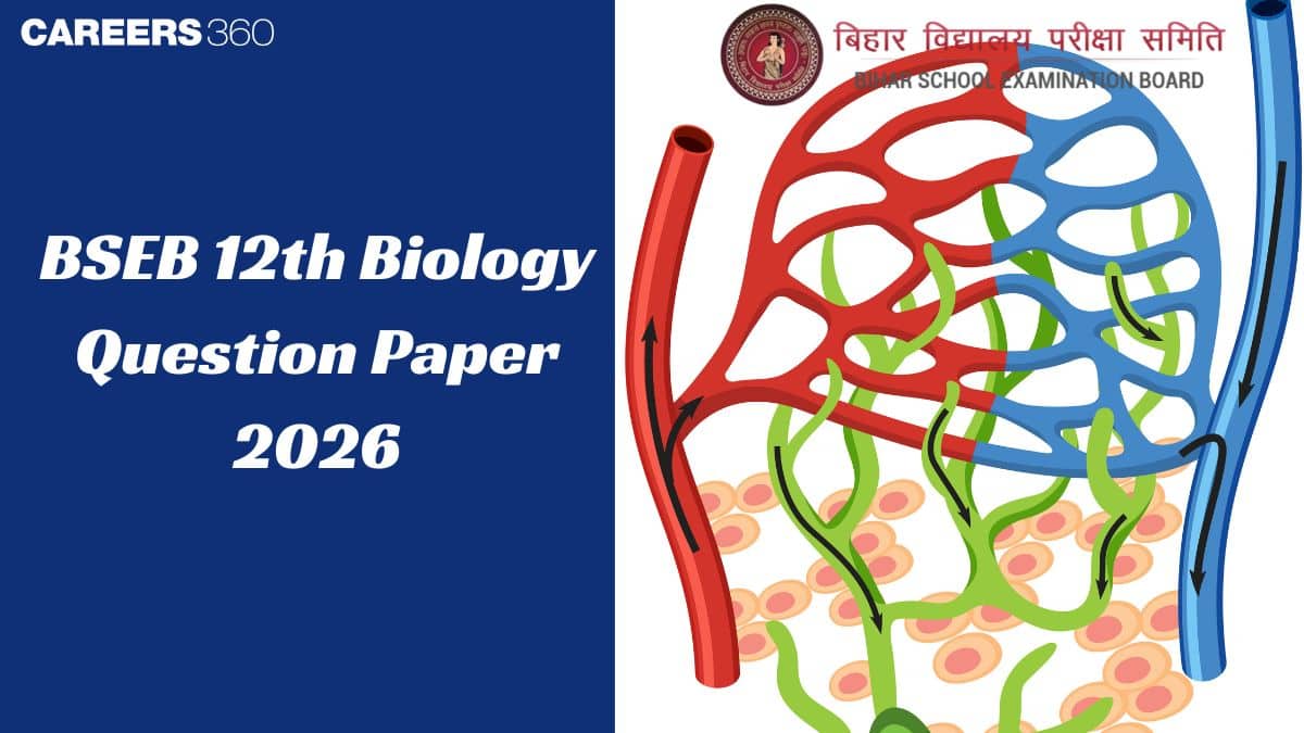 Bihar Board 12th Biology Question Paper 2026 PDF (February 2) - Download Here