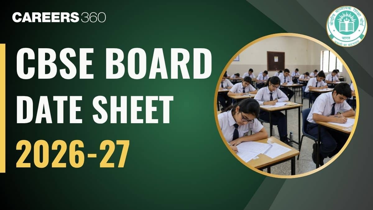 CBSE Date Sheet 2027 LIVE Updates: Class 10, 12 Time Table PDF