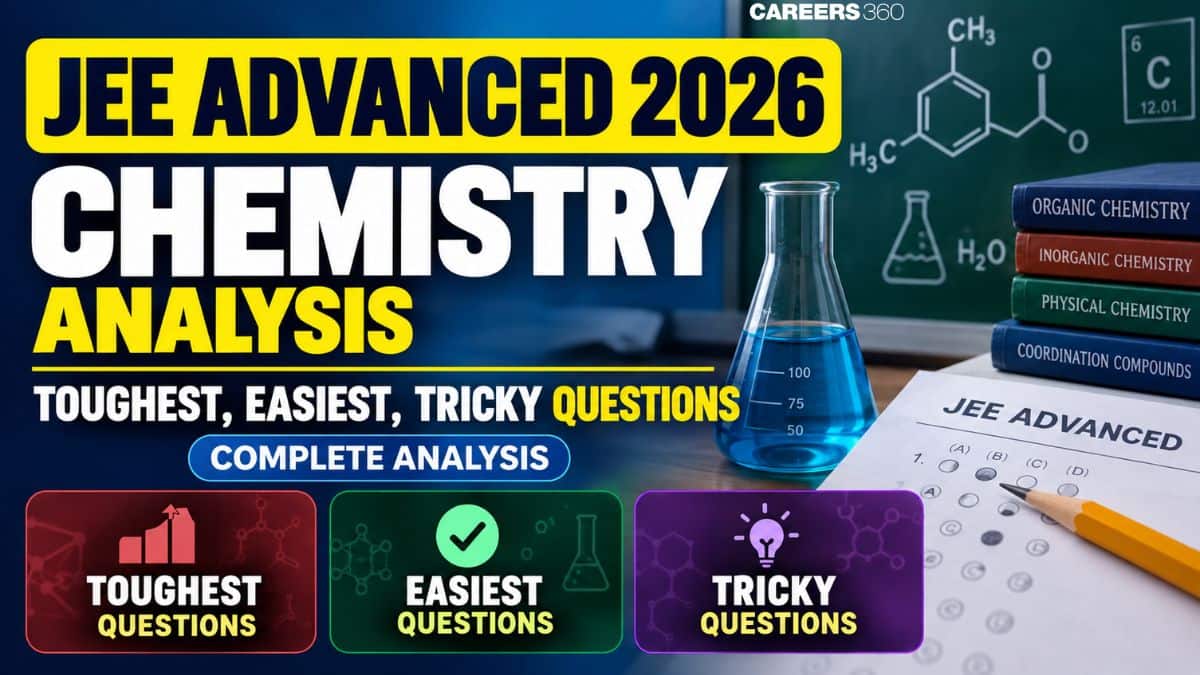 JEE Advanced 2026 Chemistry Analysis: Toughest, Easiest, Tricky Questions