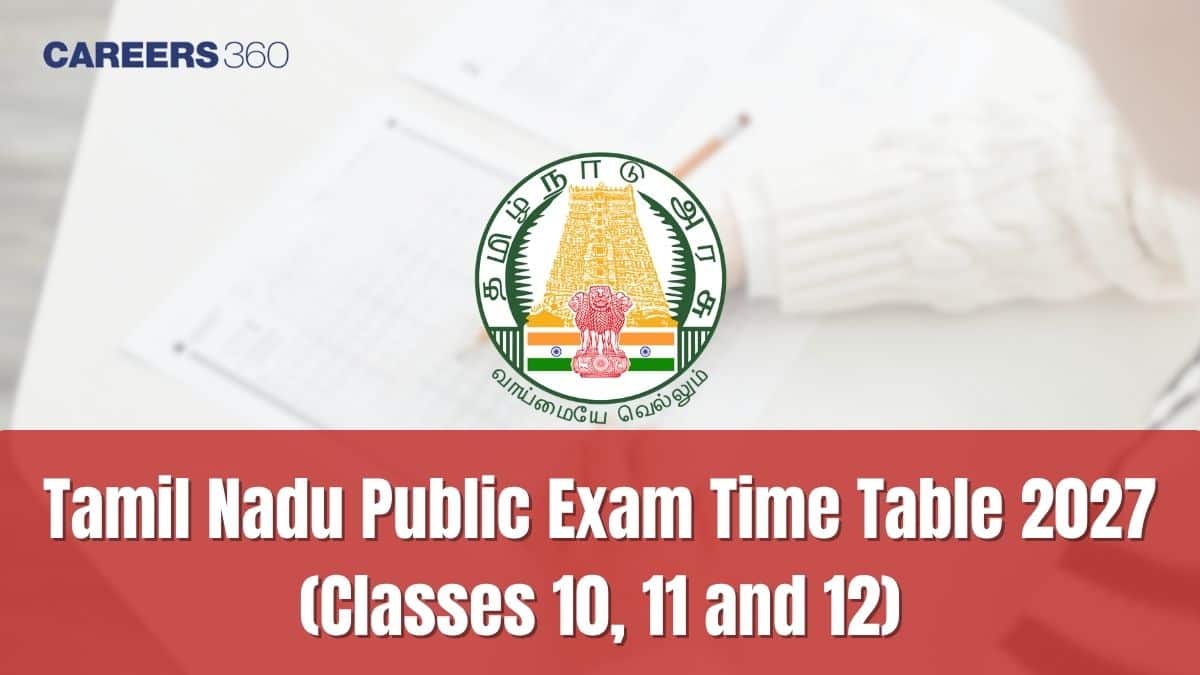 DGE Tamil Nadu 10th 11th 12th Public Exam Time Table 2027 at dge.tn.gov.in