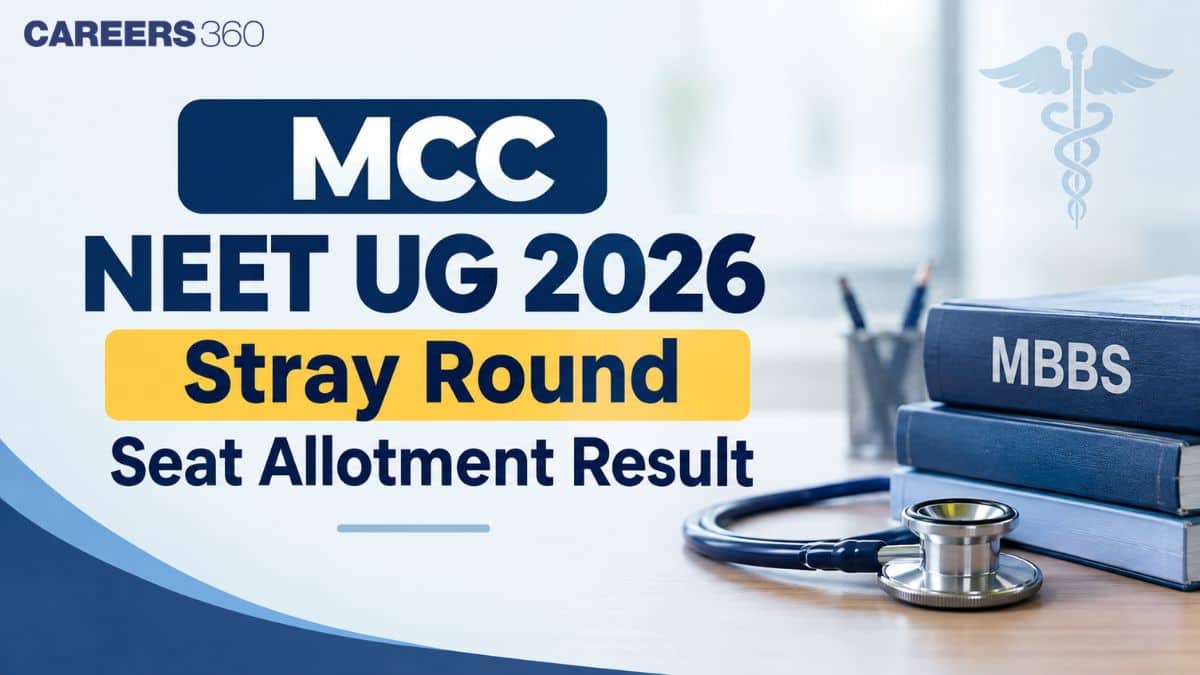 MCC NEET UG 2026 Stray Round Seat Allotment Result (October 17): Download PDF at mcc.nic.in