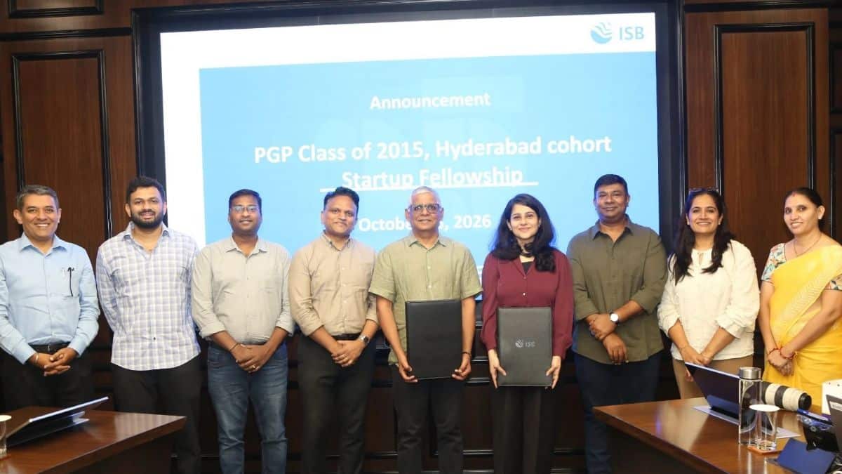 ISB announces startup fellowship. (Image: Press Release)