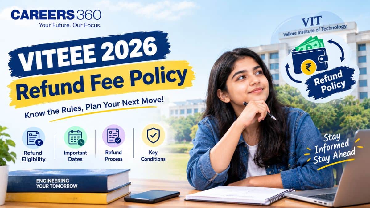 VITEEE 2026 Fee Refund Policy - Rules & Process