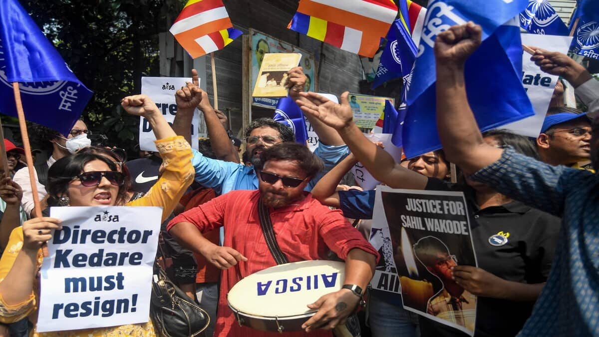 Students are finding it difficult to maintain their academic routines and facing difficulties entering their own campus, IIT B for Bharat group said. (Image source: PTI)