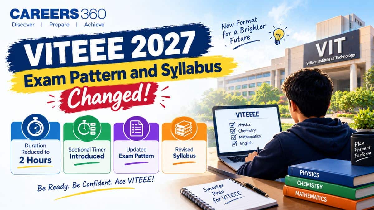 VITEEE 2027 New Changes - Shorter Test Duration, Sectional Timing Introduced