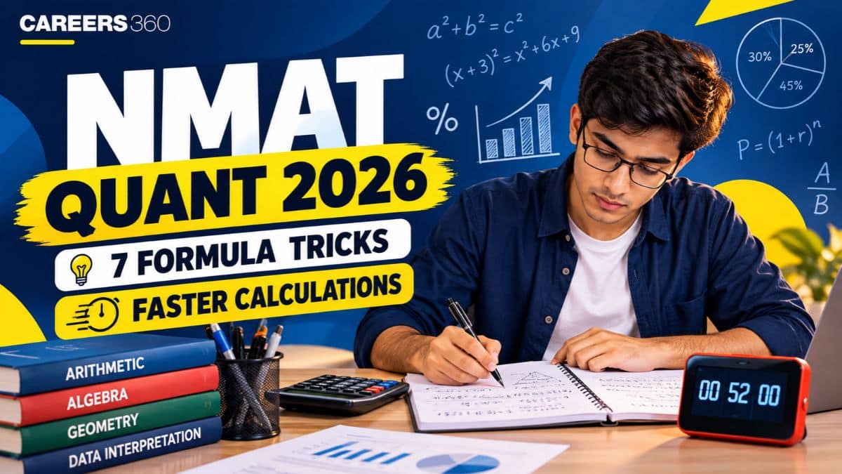 NMAT Quantitative Skills 2026: Important Topics, Weightage, Formulas and Shortcuts