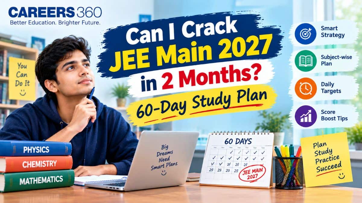 Can I Crack JEE Main 2027 in 2 Months? 60-Day Study Plan