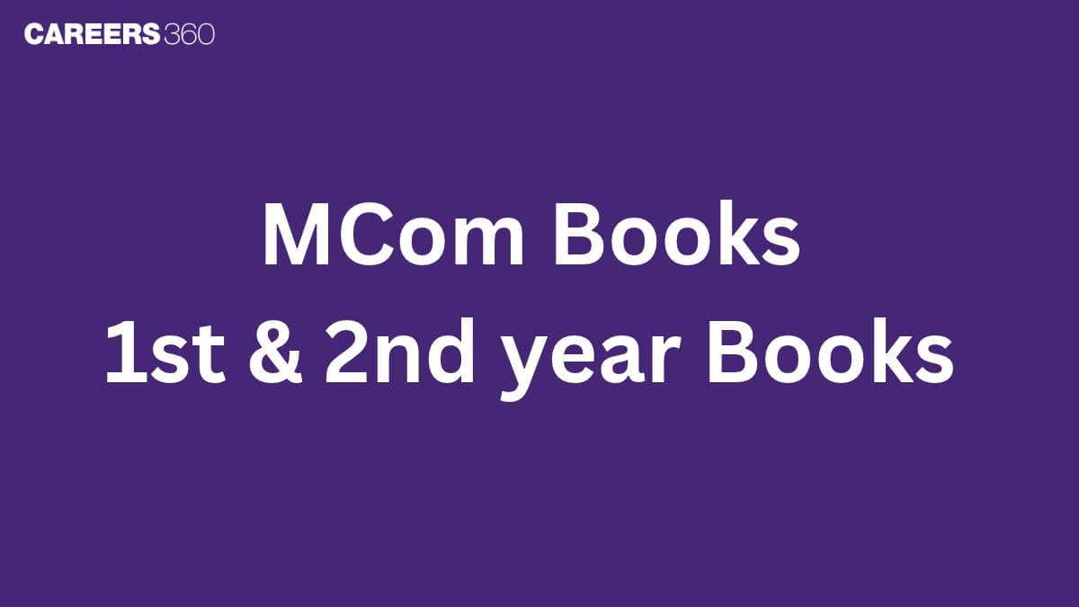 MCom Books 2027: 1st & 2nd year Books