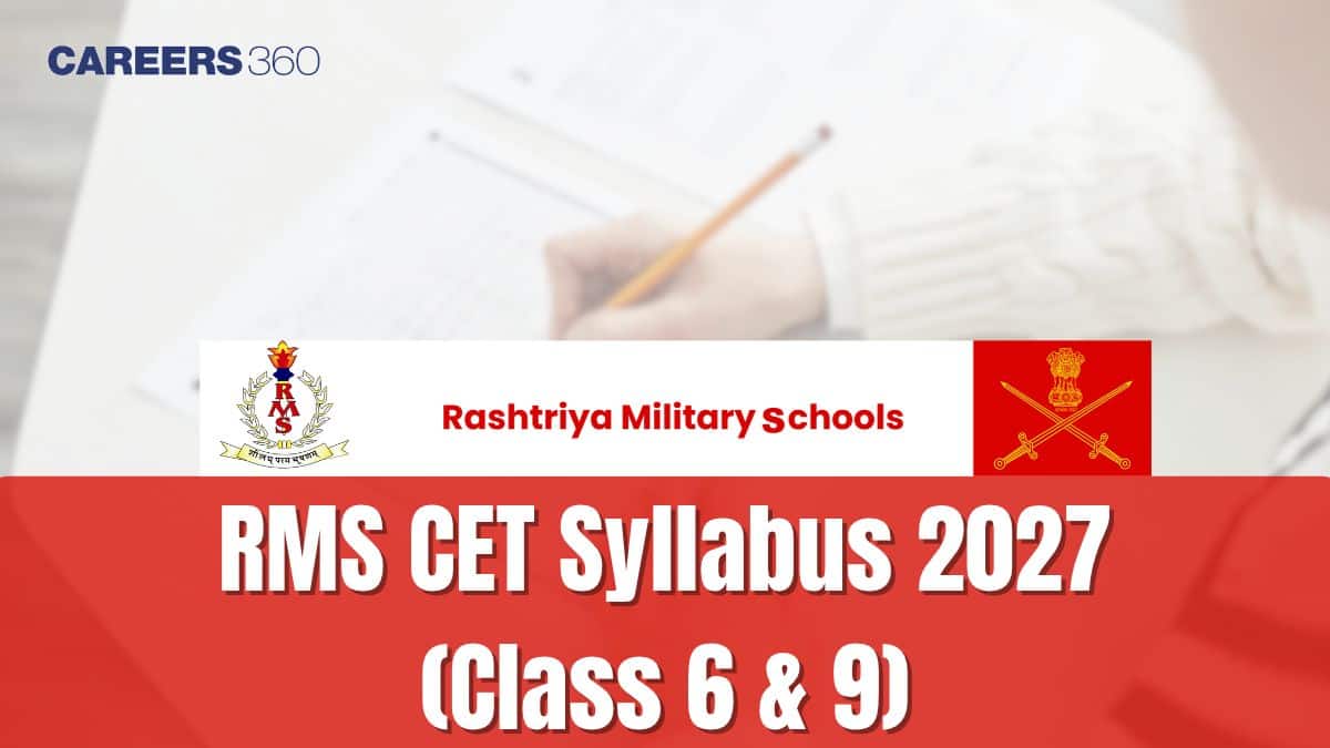 RMS CET Syllabus 2027: Class 6 and 9 Subject-Wise Syllabus