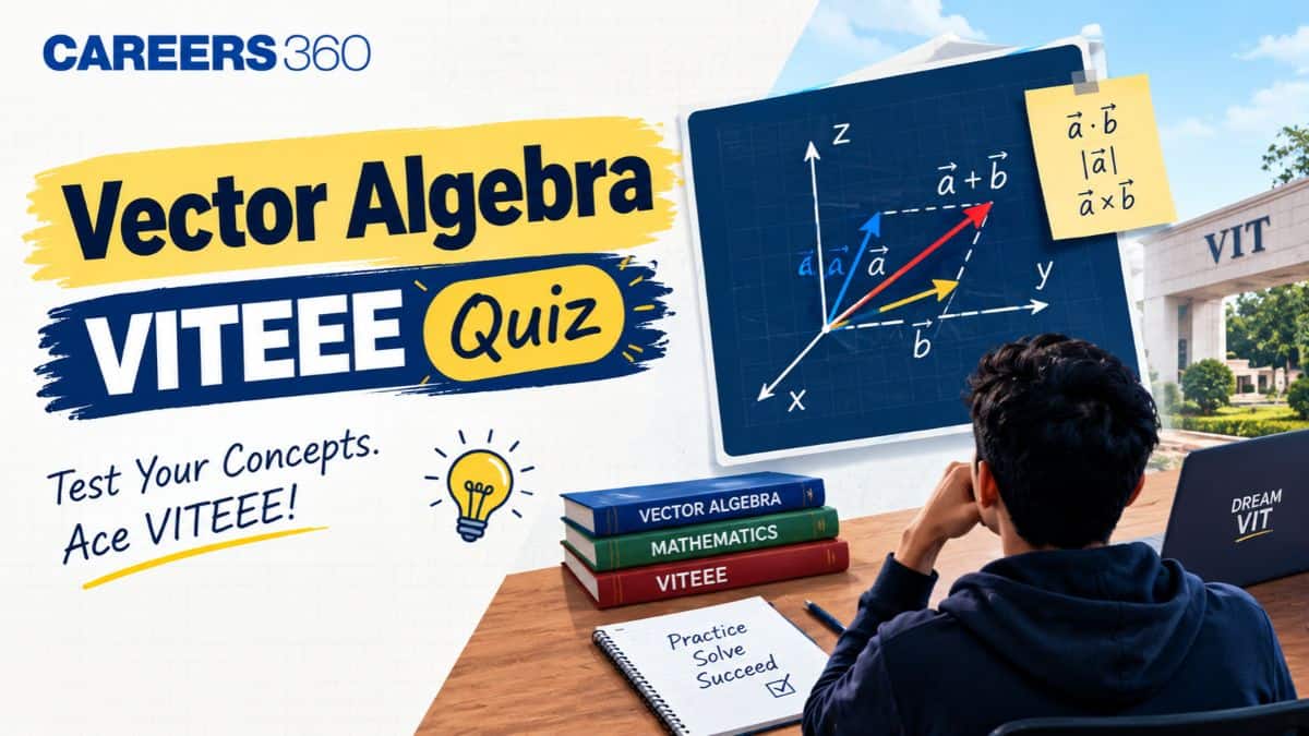 Vector Algebra VITEEE Quiz 2027 - Practice Questions